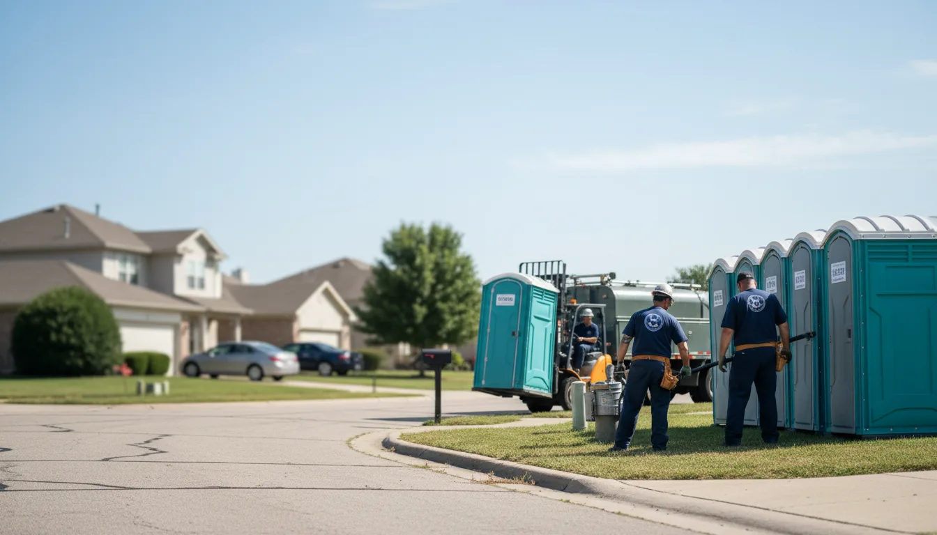 Porta Potty Rental in Lincolnville, KS near me